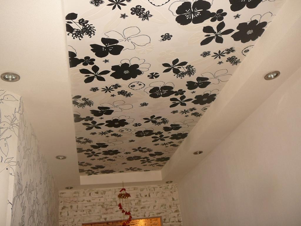 Потолок в коридоре из гипсокартона своими руками