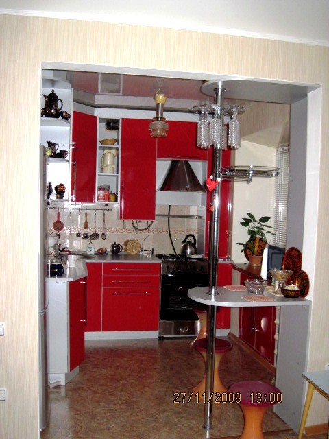 Красный кухонный гарнитур на заказ для \'Красный кухонный гарнитур на заказ