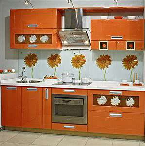 дизайн гостиной совмещенной с кухней