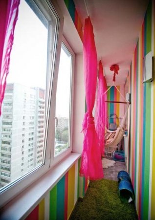 Необычные идеи для балкона или лоджии